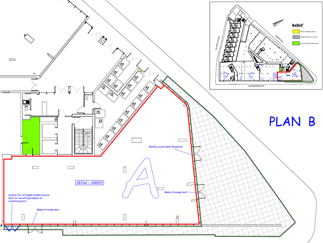 132 Webber Street - Site Plan Overview